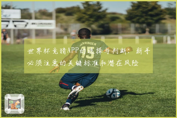 世界杯竞猜APP的选择与判断:新手必须注意的关键标准和潜在风险