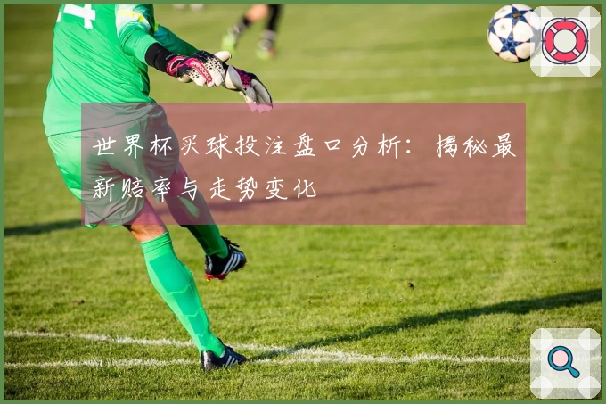 世界杯买球投注盘口分析：揭秘最新赔率与走势变化