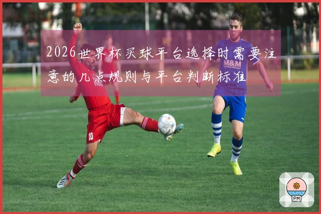 2026世界杯买球平台选择时需要注意的几点规则与平台判断标准