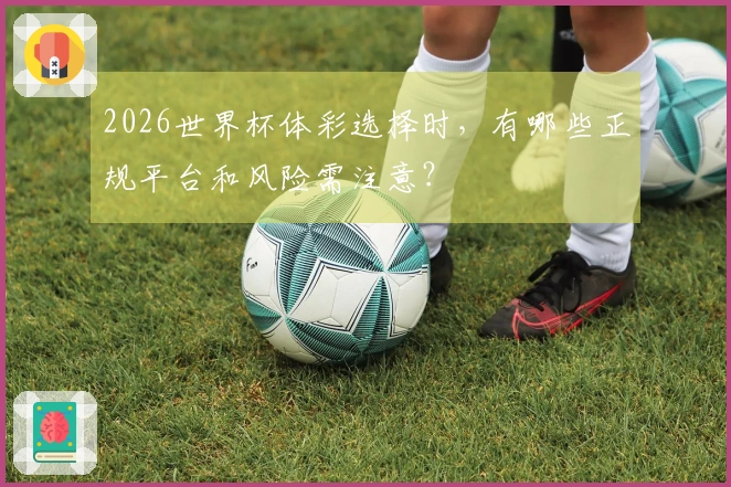 2026世界杯体彩选择时,有哪些正规平台和风险需注意?